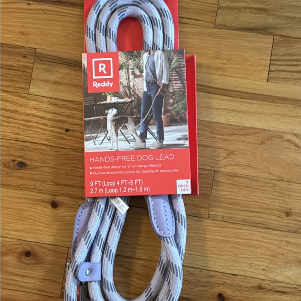 Hands Free Purple Dog Leash